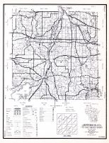 Jefferson County, Wisconsin State Atlas 1956 Highway Maps